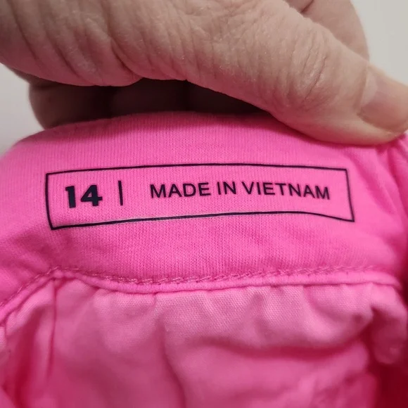 NWT Vineyard Vines Girls Pink Shorts Size 14 (Youth Girls) - Picture 7 of 9
